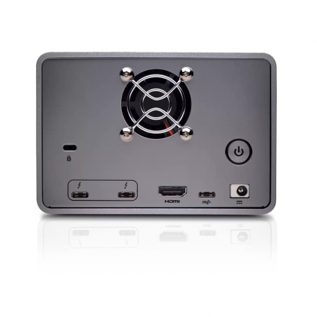 SanDisk Professional G-RAID 2 - Hard drive array - 36 TB - 2 bays - HDD 18 TB x 2 - Thunderbolt 3, USB 3.1 Gen 2 (external) - 1