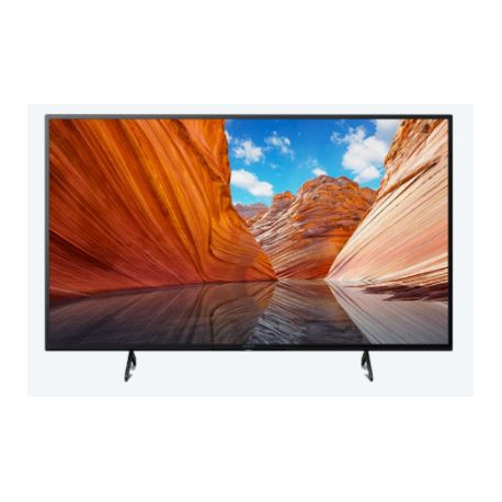 Sony KD-50X80J - 50" Diagonal Class (49.5" viewable) - BRAVIA X80J Series LED-backlit LCD TV - Smart TV - Google TV - 4K UHD (2160p) 3840 x 2160 - HDR - Direct LED - black - 0