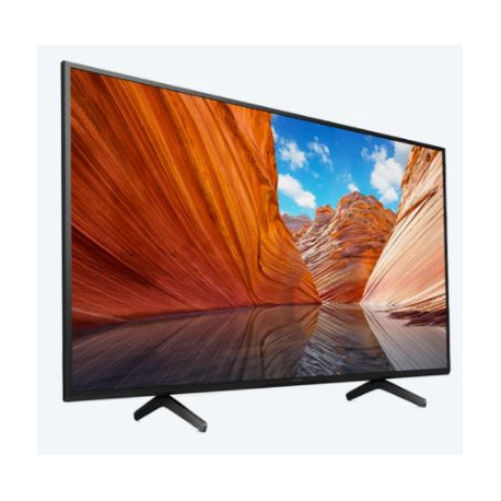Sony KD-50X80J - 50" Diagonal Class (49.5" viewable) - BRAVIA X80J Series LED-backlit LCD TV - Smart TV - Google TV - 4K UHD (2160p) 3840 x 2160 - HDR - Direct LED - black - 2