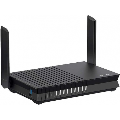 4-Stream Dual-Band WiFi 6 Router (up to 1.8Gbps) with NETGEAR Armor, USB 3.0