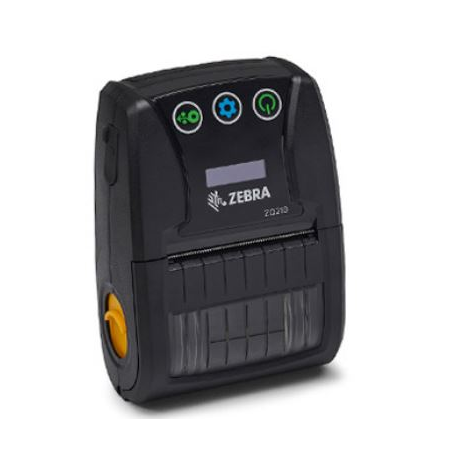 Zebra ZQ210 - Receipt printer - direct thermal - Roll (5.8 cm) - 203 dpi - up to 50 mm / sec - USB 2.0, NFC, Bluetooth 2.1 EDR, Bluetooth 4.1 LE - 1