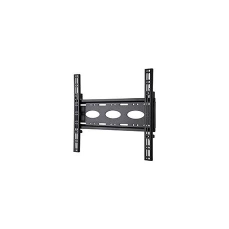B-TECH BT8441 - Mounting kit (wall plate, 2 x interface arms) - for LCD display (low profile) - black - screen size: up to 55" - 0