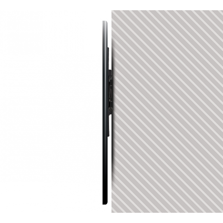 B-TECH BT8441 - Mounting kit (wall plate, 2 x interface arms) - for LCD display (low profile) - black - screen size: up to 55" - 5