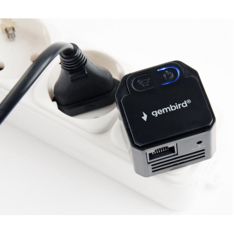 GEMBIRD Wi-Fi repeater 300 Mbps white