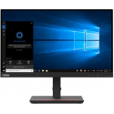 Lenovo ThinkVision S27e-20 - LED monitor - 27" - 1920 x 1080 Full HD (1080p) - IPS - 250 cd / m² - 1000:1 - 4 ms - HDMI, VGA - raven black