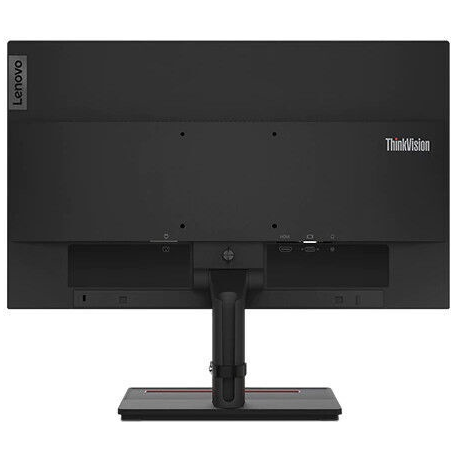 Lenovo ThinkVision S27e-20 - LED monitor - 27" - 1920 x 1080 Full HD (1080p) - IPS - 250 cd / m² - 1000:1 - 4 ms - HDMI, VGA - raven black - 1