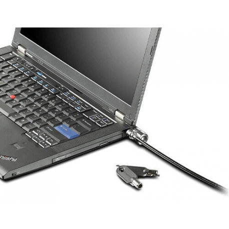 Kensington NanoSaver Cable Lock - Security cable lock - black - 1.8 m - for ThinkBook 14s Yoga G2 IAP; ThinkPad L13 Yoga Gen 3; P1 Gen 5; T14s Gen 3; X1 Carbon Gen 10 - 1