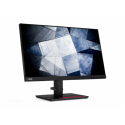 Lenovo ThinkVision P24h-20 23.8-inch WLED QHD Type-C Monitor - 2560 x 1440 QHD @ 75 Hz - IPS - 300 cd / m2 - 1000:1 - 4 ms - HDMI, DisplayPort, USB-C - speakers