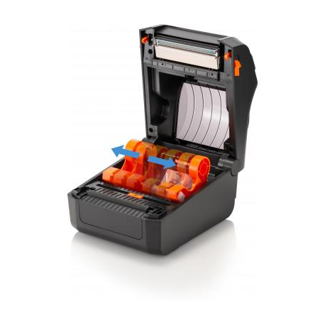 BIXOLON XD3-40d - Label printer - direct thermal - Roll (11.8 cm) - 203 dpi - up to 127 mm / sec - USB, LAN - black - 1