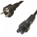 goobay NK 114 S-180 - Power cable - IEC 60320 C5 to CEE 7/7 (M) - AC 250 V - 1.8 m - black