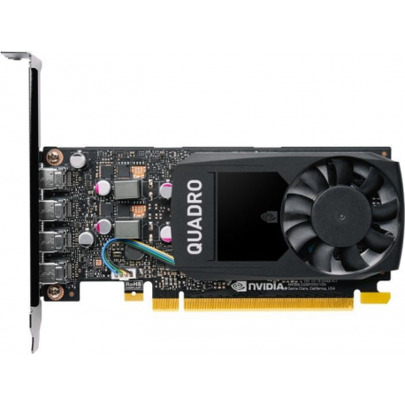 PNY Quadro P1000 PCI-Express 3.0 x16 LP 4GB GDDR5 128bit 4x Mini DP 1.4