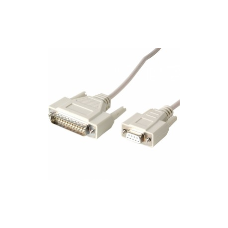 RS232 printer cable white - 0