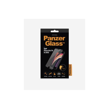 PanzerGlass Original - Screen protector for mobile phone - Crystal Clear - for Apple iPhone 6, 6s, 7, 8, SE (2nd generation) - 1