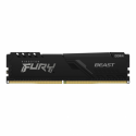 Kingston FURY Beast - DDR4 - module - 8 GB - DIMM 288-pin - 3600 MHz / PC4-28800 - CL17 - 1.35 V - unbuffered - non-ECC - black