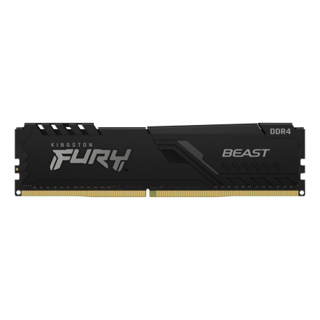 Kingston FURY Beast - DDR4 - module - 8 GB - DIMM 288-pin - 3200 MHz / PC4-25600 - CL16 - 1.35 V - unbuffered - non-ECC - black - 0