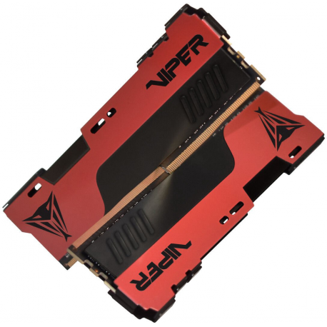 Viper Elite II - DDR4 - module - 16 GB - DIMM 288-pin - 3200 MHz / PC4-25600 - CL18 - 1.35 V - unbuffered - non-ECC - black, red - 5