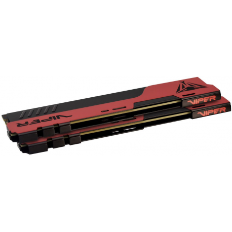 Viper Elite II - DDR4 - module - 16 GB - DIMM 288-pin - 3200 MHz / PC4-25600 - CL18 - 1.35 V - unbuffered - non-ECC - black, red - 6