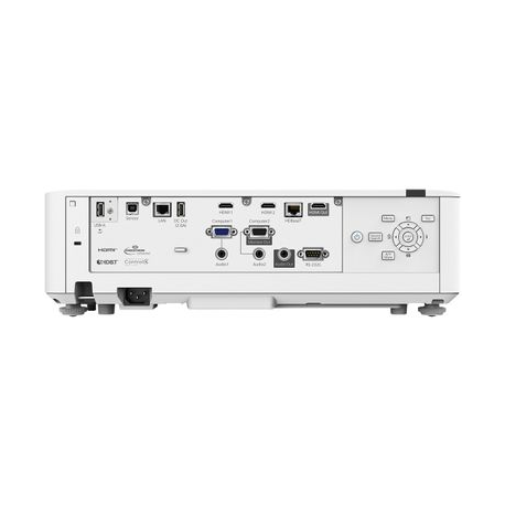 Epson EB-L530U - 3LCD projector - 5200 lumens (white) - 5200 lumens (colour) - WUXGA (1920 x 1200) - 16:10 - 1080p - 802.11a / b / g / n / ac wireless  /  LAN /  Miracast - white - 5