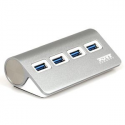 PORT Connect - Hub - 4 x SuperSpeed USB 3.0 - desktop