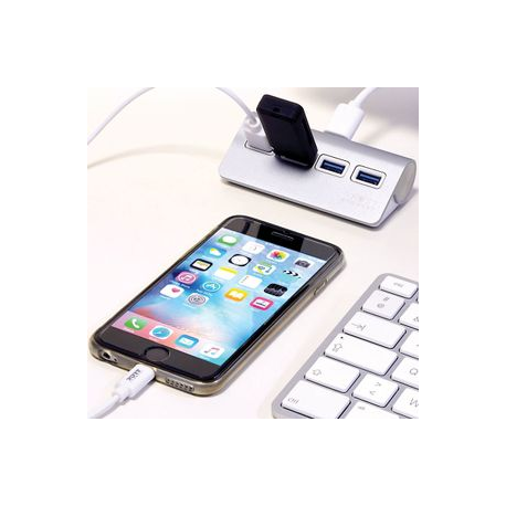 PORT Connect - Hub - 4 x SuperSpeed USB 3.0 - desktop - 3