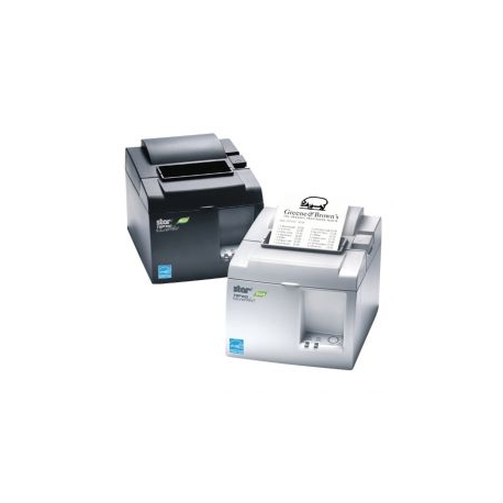 Star TSP143IIU+ - Receipt printer - direct thermal - Roll (8 cm) - 203 dpi - up to 250 mm / sec - USB 2.0 - cutter - grey - 0