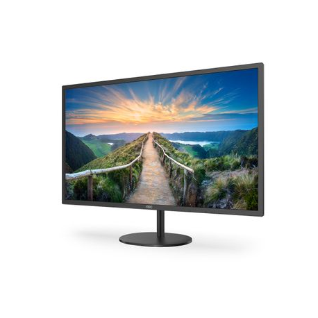 AOC Q32V4 - LED monitor - 32" (31.5" viewable) - 2560 x 1440 QHD @ 75 Hz - IPS - 250 cd/m² - 1200:1 - 4 ms - HDMI, DisplayPort - speakers - black - 1