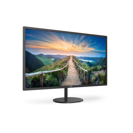 AOC Q32V4 - LED monitor - 32" (31.5" viewable) - 2560 x 1440 QHD @ 75 Hz - IPS - 250 cd/m² - 1200:1 - 4 ms - HDMI, DisplayPort - speakers - black - 2