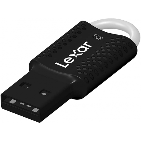 Lexar JumpDrive V40 - USB flash drive - 32 GB - USB 2.0 - black - 1