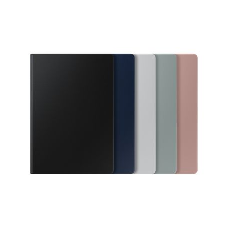 Samsung EF-BT730 - Flip cover for tablet - black - for Galaxy Tab S7 FE, Tab S7+ - 9