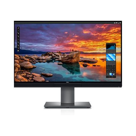 Dell UltraSharp UP2720Q - LED monitor - 27" (27" viewable) - 3840 x 2160 4K @ 60 Hz - IPS - 250 cd / m² - 1300:1 - 6 ms - 2xThunderbolt 3, 2xHDMI, DisplayPort - black - with 3-Years Advanced Exchange Service and Premium Panel Guarantee - 0