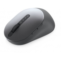 Dell MS5320W - Mouse - optical - 7 buttons - wireless - 2.4 GHz, Bluetooth 5.0 - titan grey - with 3 years Advanced Exchange Service - for Latitude 3320, 73XX; Precision Mobile Workstation 35XX, 55XX; Vostro 13 5310, 14 5410