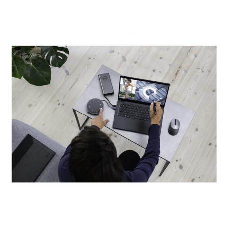 Dell MS5320W - Mouse - optical - 7 buttons - wireless - 2.4 GHz, Bluetooth 5.0 - titan grey - with 3 years Advanced Exchange Service - for Latitude 3320, 73XX; Precision Mobile Workstation 35XX, 55XX; Vostro 13 5310, 14 5410 - 18