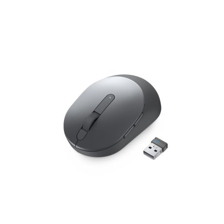 Dell MS5120W - Mouse - optical - 7 buttons - wireless - 2.4 GHz, Bluetooth 5.0 - titan grey - with 3 years Advanced Exchange Service - for Latitude 3320, 73XX; Precision Mobile Workstation 55XX; Vostro 13 5310, 14 5410, 55XX - 3