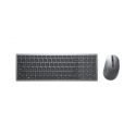 Dell Multi-Device Wireless Keyboard and Mouse Combo KM7120W - Keyboard and mouse set - wireless - 2.4 GHz, Bluetooth 5.0 - Pan Nordic - titan grey - for Latitude 3320, 3520, 7320 Detachable; XPS 13 9310