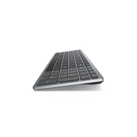 Dell Multi-Device Wireless Keyboard and Mouse Combo KM7120W - Keyboard and mouse set - wireless - 2.4 GHz, Bluetooth 5.0 - Pan Nordic - titan grey - for Latitude 3320, 3520, 7320 Detachable; XPS 13 9310 - 5