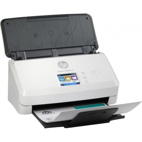 HP Scanjet Pro N4000 snw1 Sheet-feed - Document scanner - CMOS / CIS - Duplex - 216 x 3100 mm - 600 dpi x 600 dpi - up to 40 ppm (mono) - ADF (50 sheets) - up to 4000 scans per day - USB 3.0, LAN, Wi-Fi(n) - 2