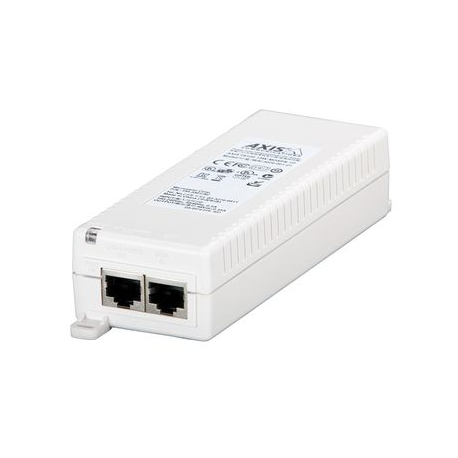AXIS T8120 Midspan 15 W 1-port - PoE injector - AC 100-240 V - 15 Watt - United Kingdom - for AXIS M1011, M1013, M1014, M1031, M3067, M3068, P1455, Q1656, Q1951 - 0