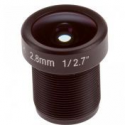 AXIS M12 Megapixel - CCTV lens - fixed iris - M12 mount - 2.8 mm - f / 1.2 (pack of 10) - for AXIS P3904-R, P3905-R, P3915-R
