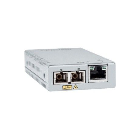 Allied Telesis AT-MMC2000/SC - Fibre media converter - GigE - 10Base-T, 1000Base-SX, 100Base-TX, 1000Base-T - RJ-45 / SC multi-mode - up to 500 m - 850 nm - TAA Compliant - 0
