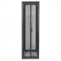 APC NetShelter SX Enclosure with Sides - Rack cabinet - black - 45U - 19"