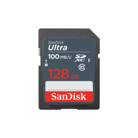 SanDisk Ultra - Flash memory card - 128 GB - UHS Class 1  /  Class10 - SDXC UHS-I - 0