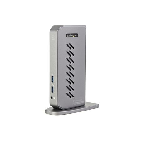 StarTech.com USB-C USB-A Dock, Hybrid Universal USB 3.0 Docking Station for USB-C or USB-A Laptop, Dual Monitor 4K 60Hz HDMI/DisplayPort, 6x USB-A Hub, Gigabit Ethernet, USB 3.1/3.2 Gen 1 - Dual 4K USB-C Dock (DK30A2DHUUE) - Docking station - USB - 2 x HDMI, 2 x DP - GigE - 40 Watt - 0