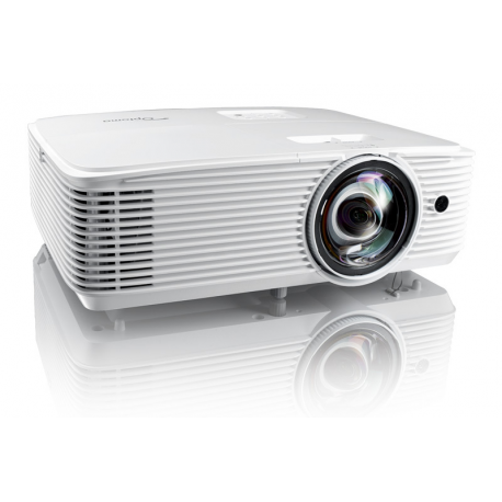 Optoma W309ST - DLP projector - portable - 3D - 3800 lumens - WXGA (1280 x 800) - 16:10 - 720p - short-throw fixed lens - 2