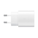 Samsung EP-TA800 - Power adapter - 25 Watt - 3 A - SFC (USB-C) - white - for Galaxy A20, A50, A70, A8s, M30, M40, Note10, S20, S20 5G, S20+ 5G, Z Flip, Z Flip 5G