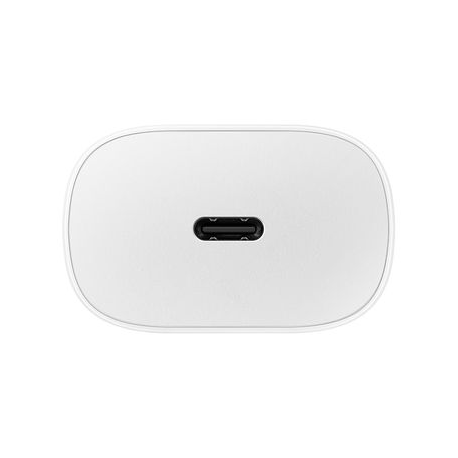 Samsung EP-TA800 - Power adapter - 25 Watt - 3 A - SFC (USB-C) - white - for Galaxy A20, A50, A70, A8s, M30, M40, Note10, S20, S20 5G, S20+ 5G, Z Flip, Z Flip 5G - 3