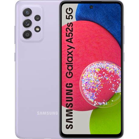 SAMSUNG Galaxy A52s 6.5inch 5G 6GB 128GB Awesome Violet ANDROID