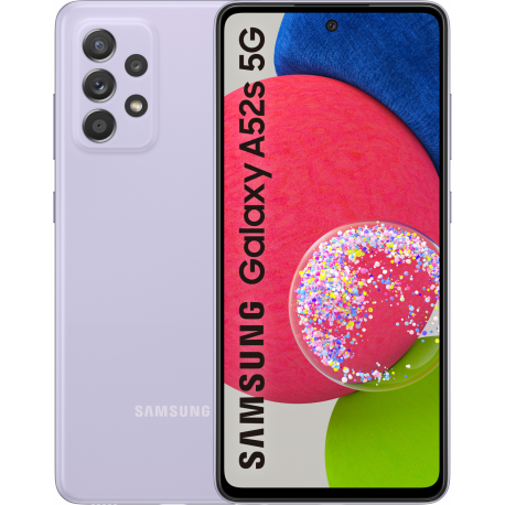 SAMSUNG Galaxy A52s 6.5inch 5G 6GB 128GB Awesome Violet ANDROID