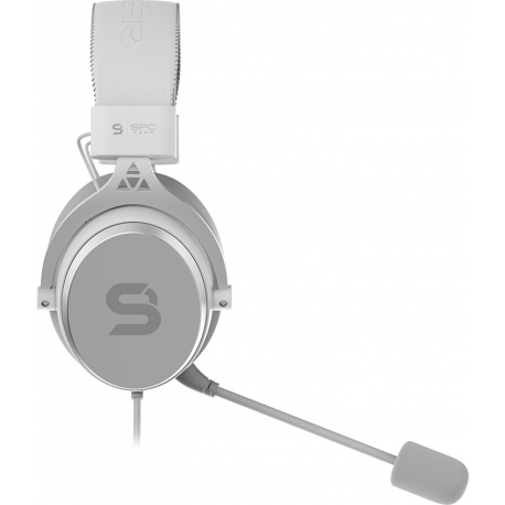SILENTIUMPC Gear Viro Plus USB Gaming Headset Onyx White