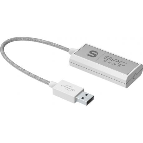 SILENTIUMPC Gear Viro Plus USB Gaming Headset Onyx White