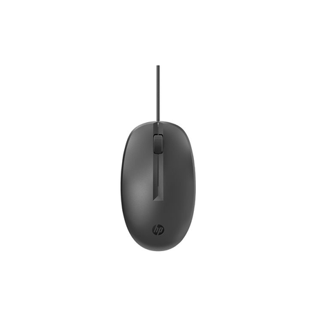 HP 125 - Mouse - wired - USB - black - for HP Z1 G8; EliteDesk 800 G8; EliteOne 800 G8; ProBook 635; Workstation Z1 G8 - 10